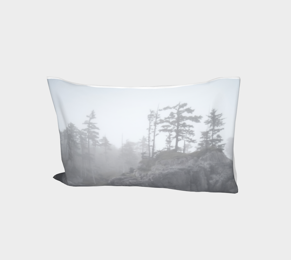 West Coast Ocean Fog Bed Pillowcase