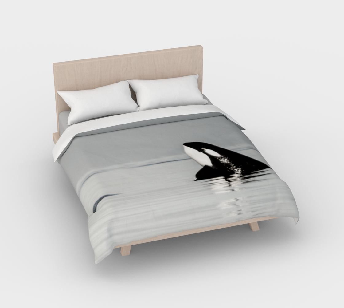 Orca Spy Hop Cotton Duvet Cover