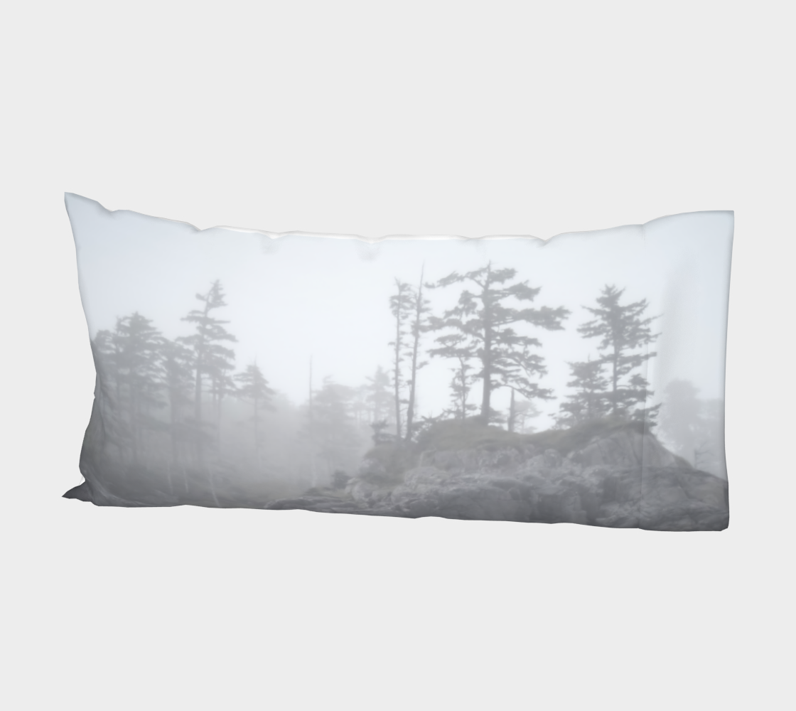 West Coast Ocean Fog Bed Pillowcase
