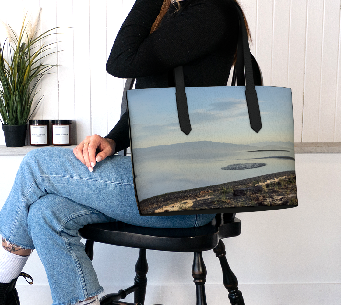 Early AM Parksville Vegan Leather Tote Bag