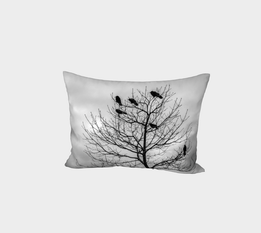 Crows Bed Pillow Sham