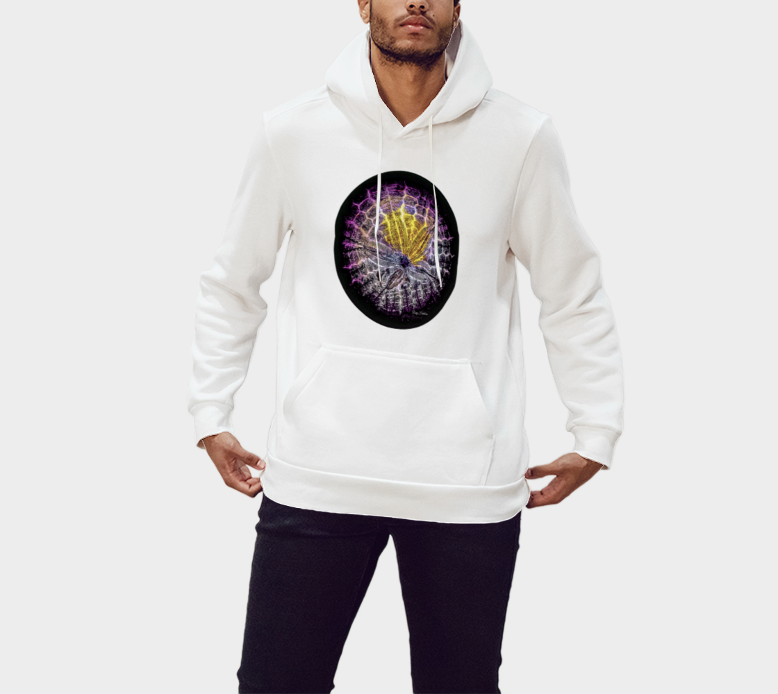 Spotlight Sand Dollar Unisex Pullover Hoodie Your Van Isle Goddess unisex pullover hoodie is a great classic hoodie!  Created with state of the art tri-tex material which is a non-shrink poly middle encased in two layers of ultra soft cotton face and lining.