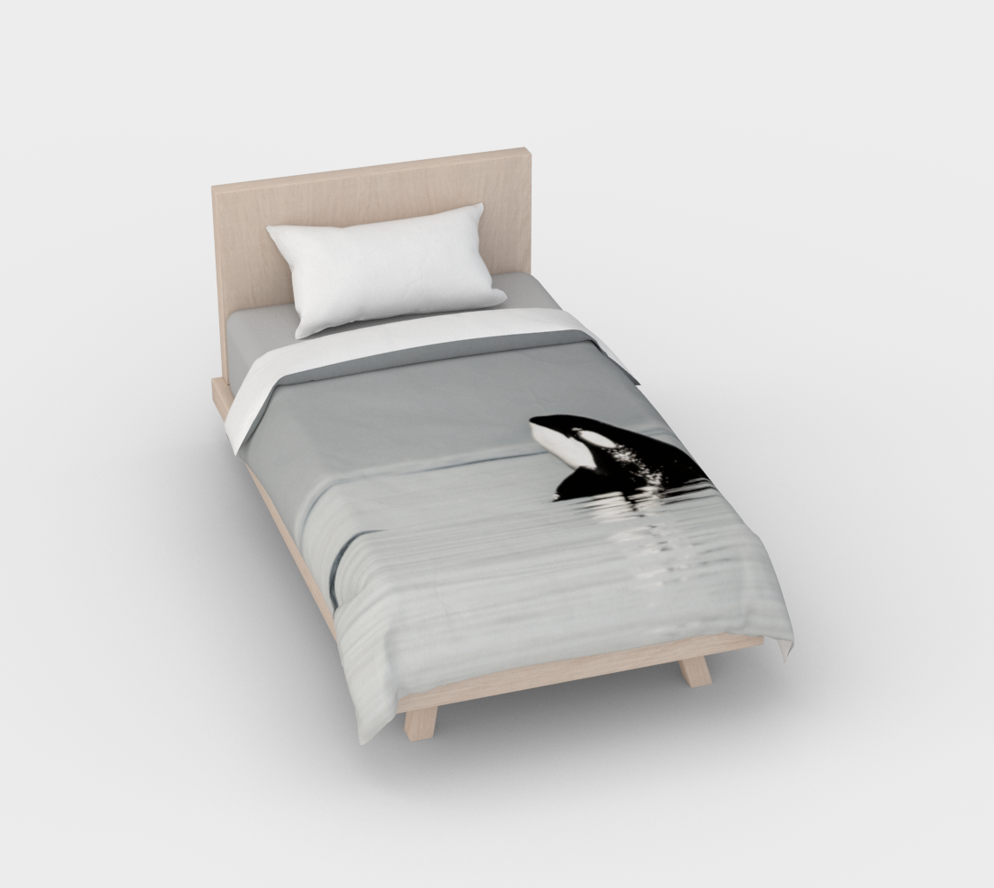 Orca Spy Hop Cotton Duvet Cover