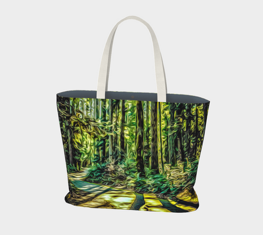 Van Isle Goddess Long Shadows oversized Market Tote.