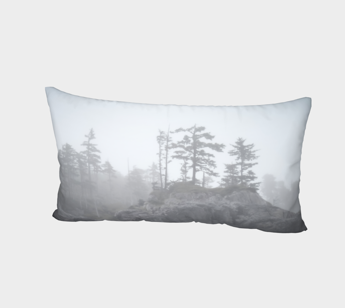 West Coast Ocean Fog Bed Pillow Sham