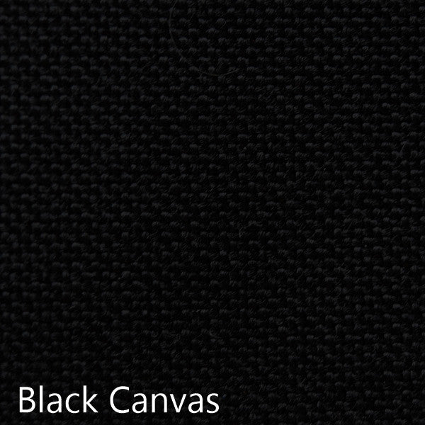 black canvas fabric