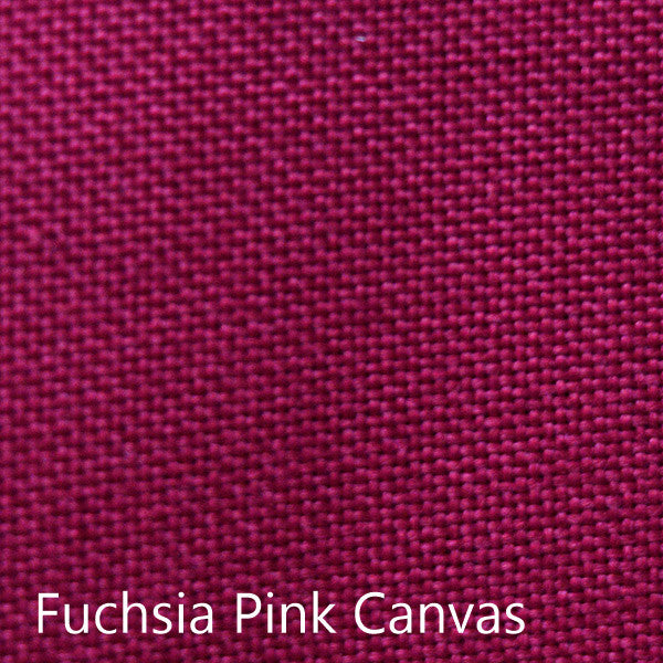 fuchsia pink canvas fabric selection