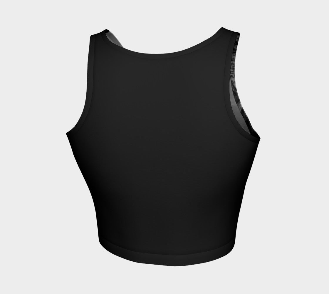 Big Beach Ucluelet  Active Crop Top  features a favourite beach in Ucluelet called Big Beach.