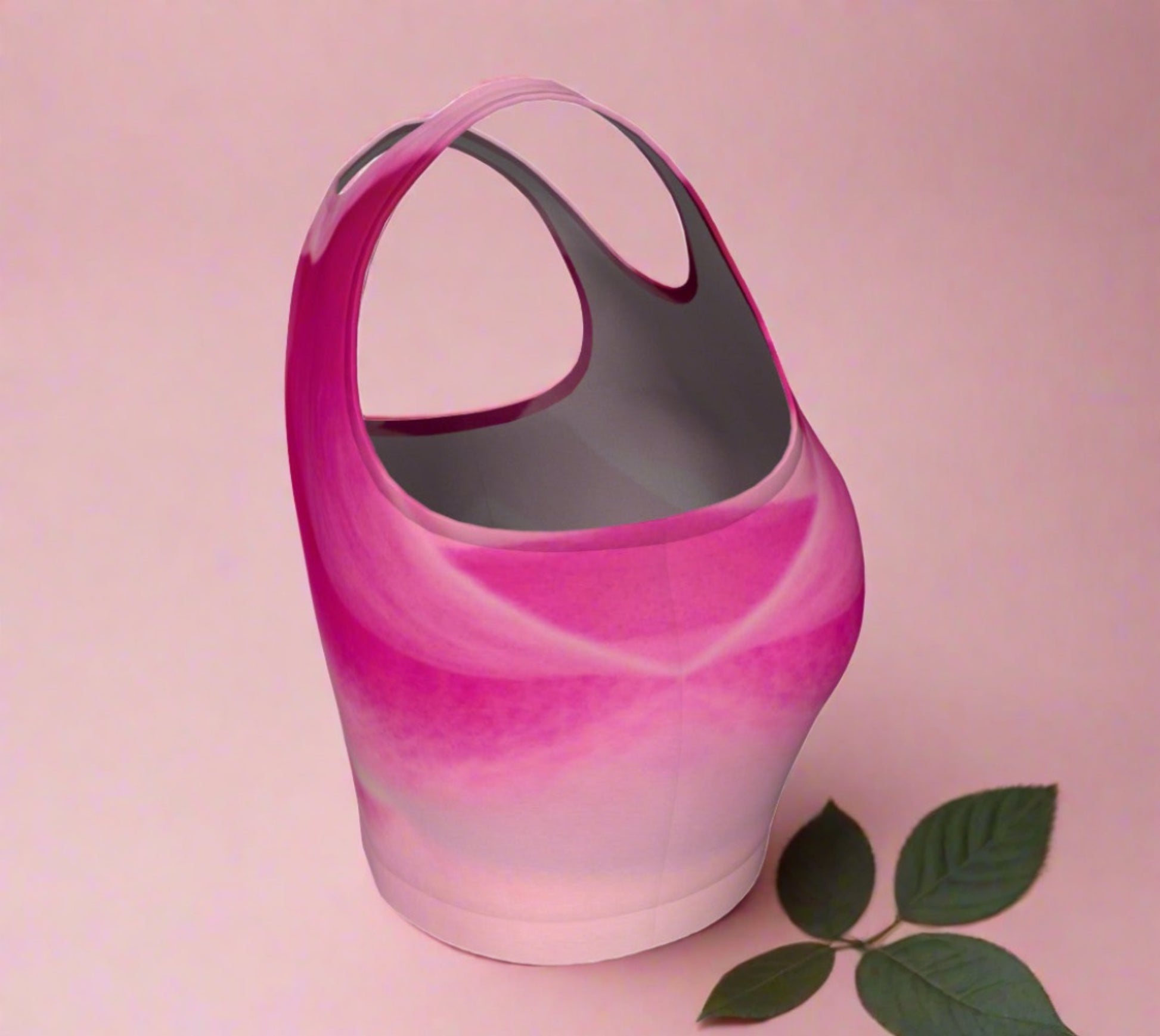 Rose Petal Kiss Active Crop Top  Rose Petal Kiss is a image of rose petals.