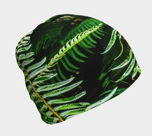 Right Side Rainforest Beanie by Roxy Hurtubise VanIsleGoddess.Com