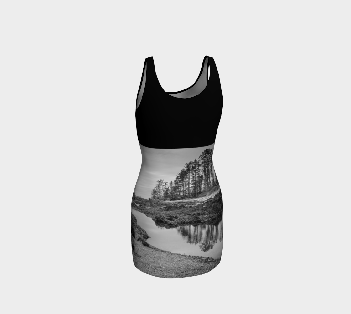 Big Beach Ucluelet Body Contour Dress by Roxy Hurtubise Back Side