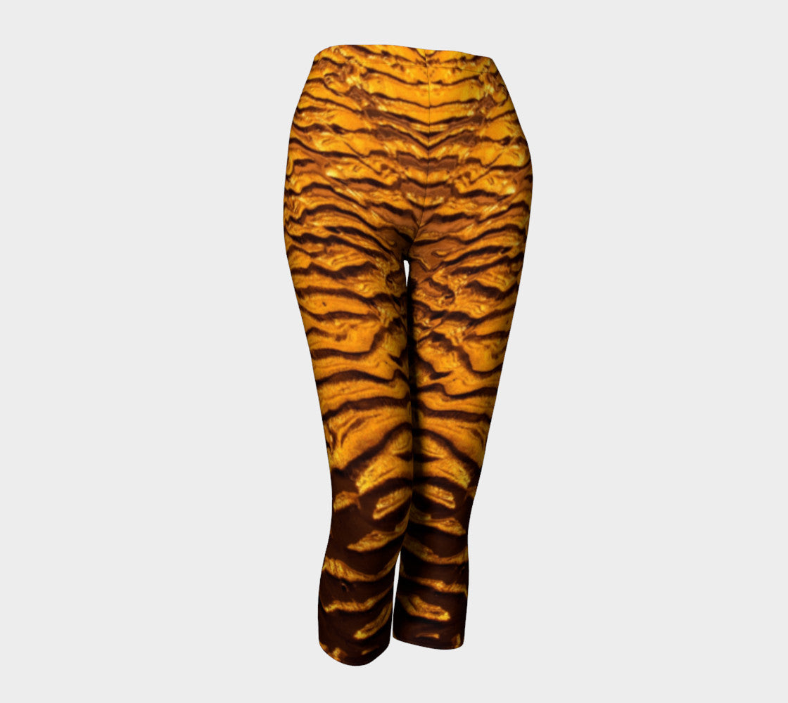 Golden Sand Capris by Roxy Hurtubise front