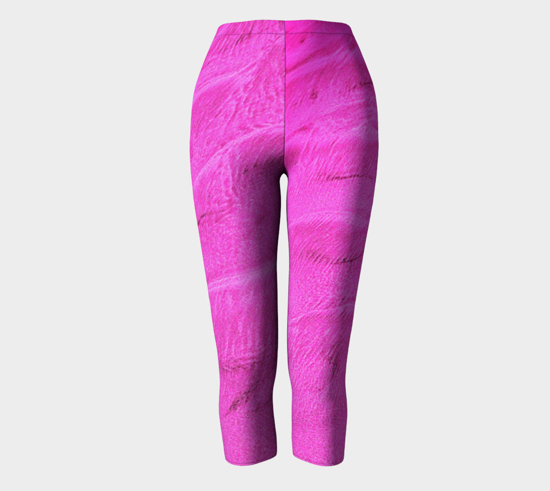 Pink Sand Capris by Roxy Hurtubise full front