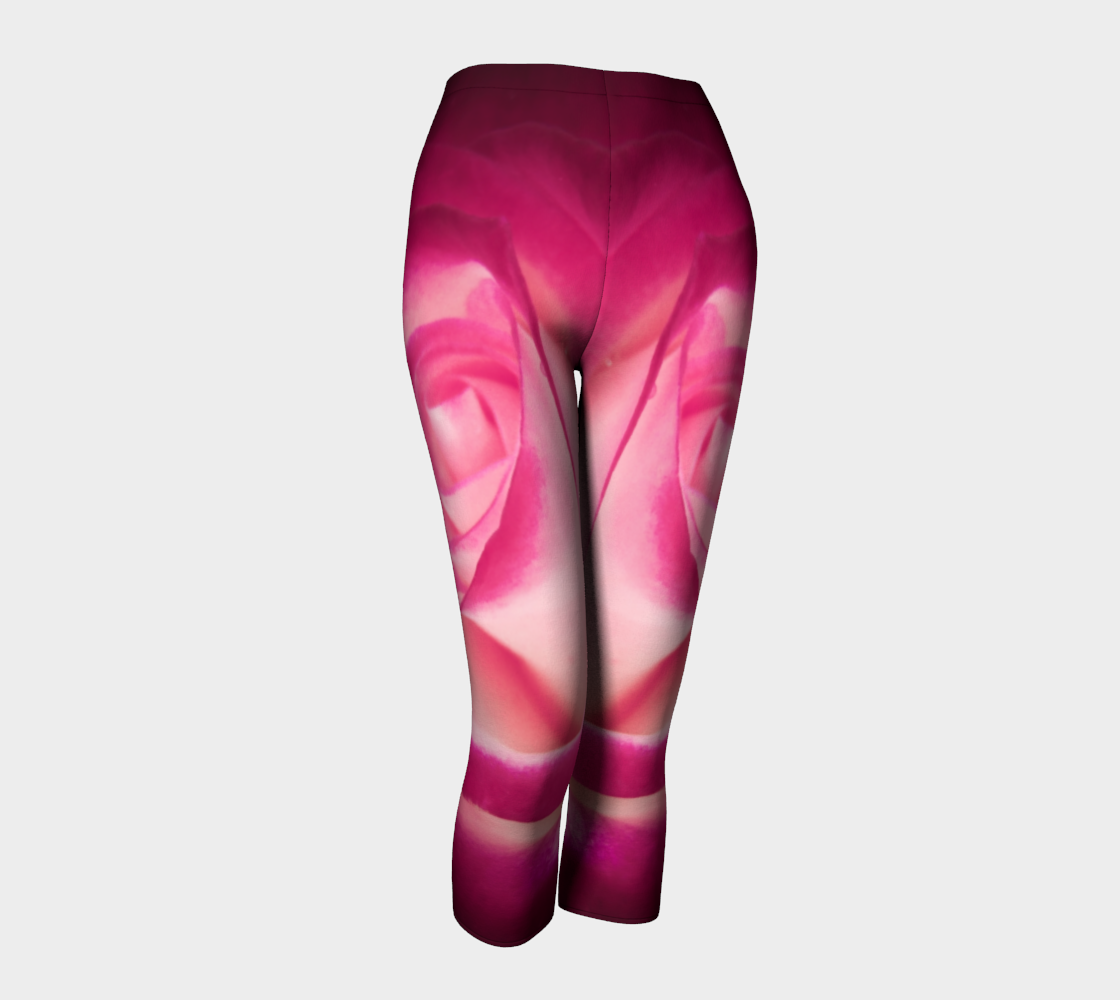 Illuminated Rose Capris by Roxy Hurtubise front