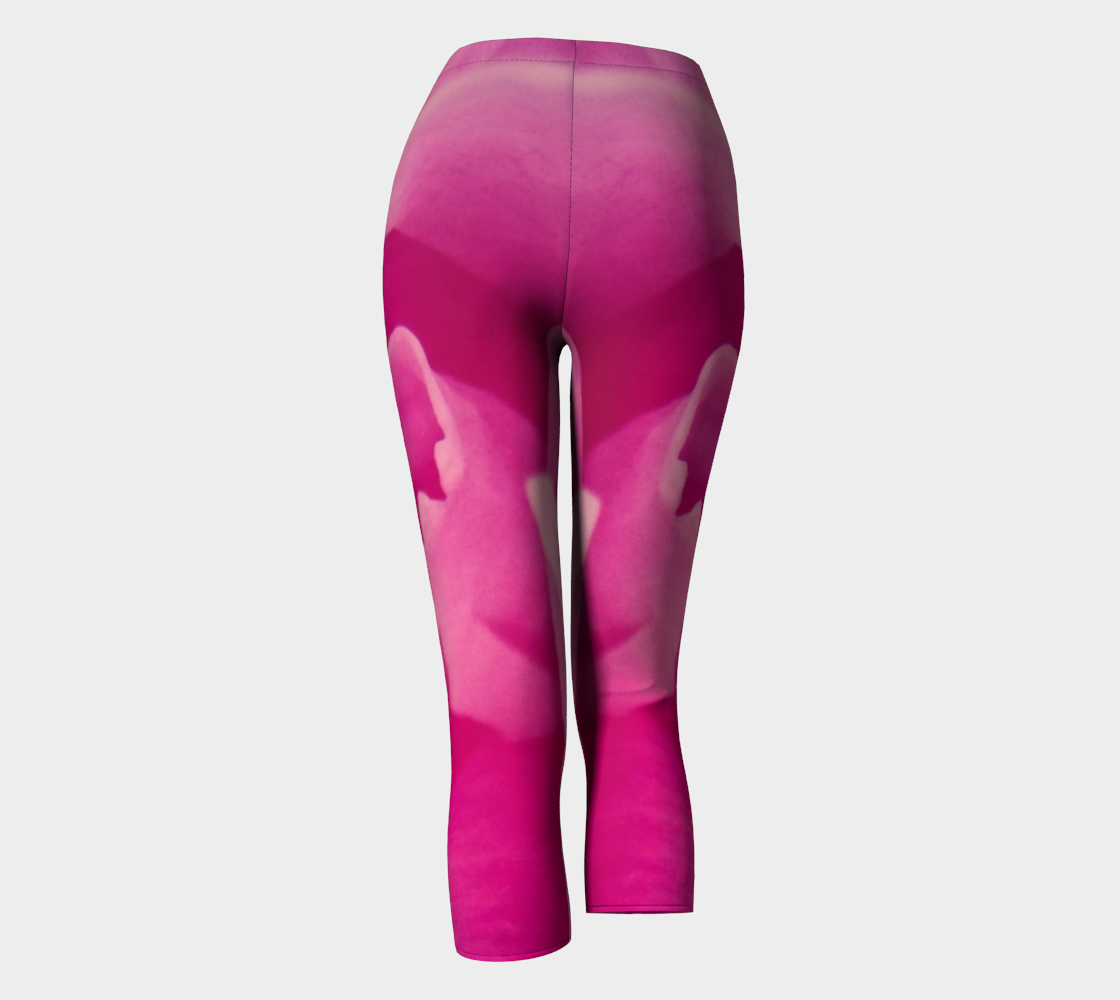 Rose Petal Kiss Capris by Roxy Hurtubise back
