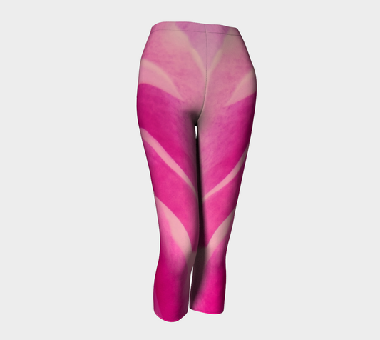 Rose Petal Kiss Capris by Roxy Hurtubise front