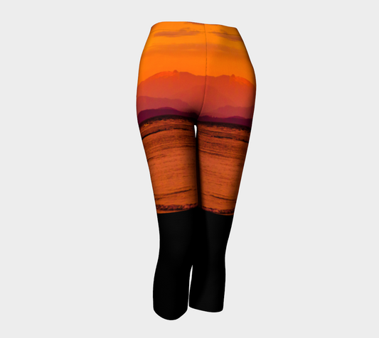 Saratoga Sunset Capris by Roxy Hurtubise front