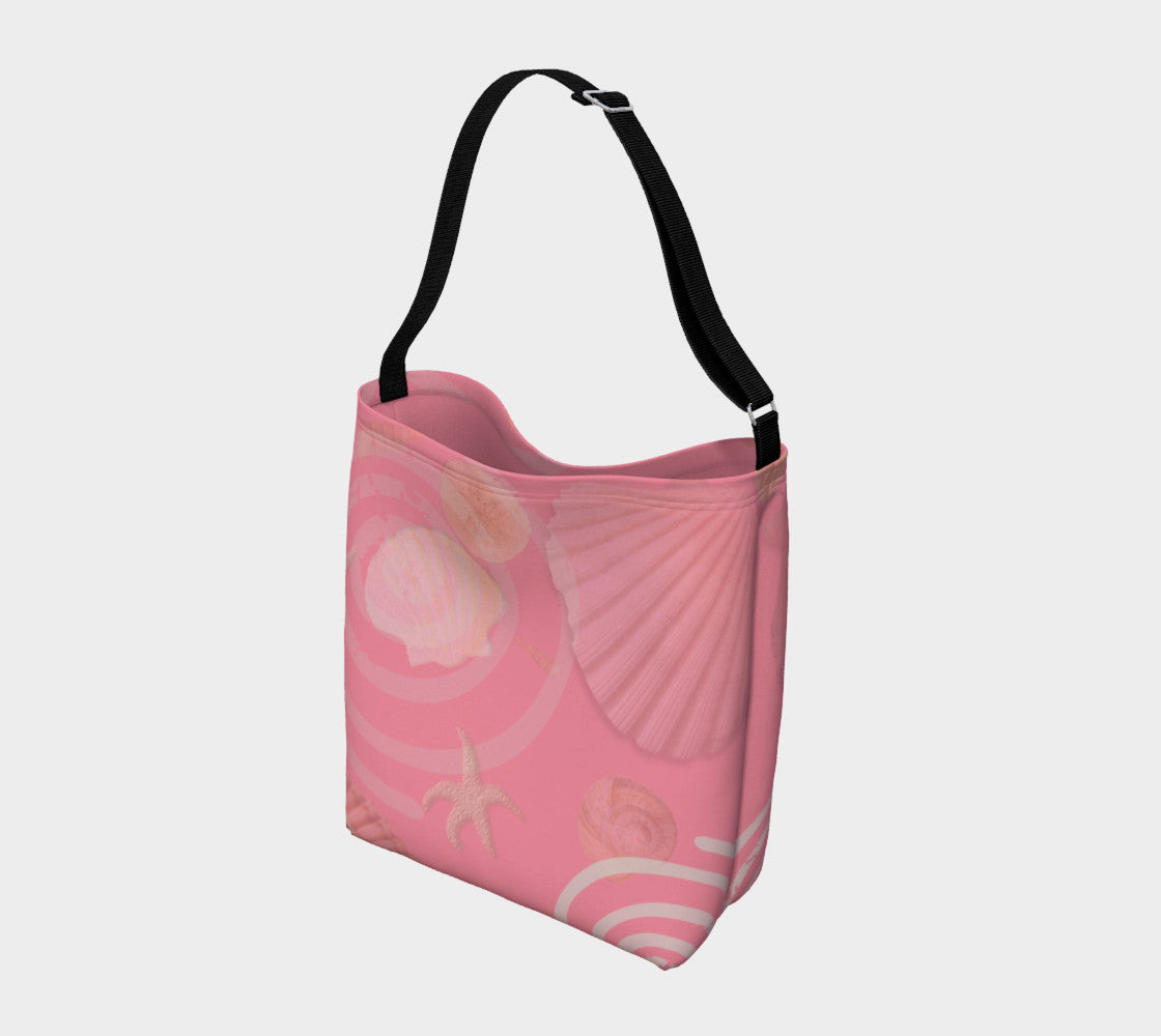 Island Goddess Rose Day Tote  Everyday Day Tote for Everything!  Van Isle Goddess ultimate tote bag!   Adjustable strap for comfort, the tote is made from soft and supple neoprene that stretches to fit whatever you can put in it!    Vibrant artwork that will never fade with washing.  Island Goddess Rose  Artwork by  Roxy Hurtubise with matching rose interior.