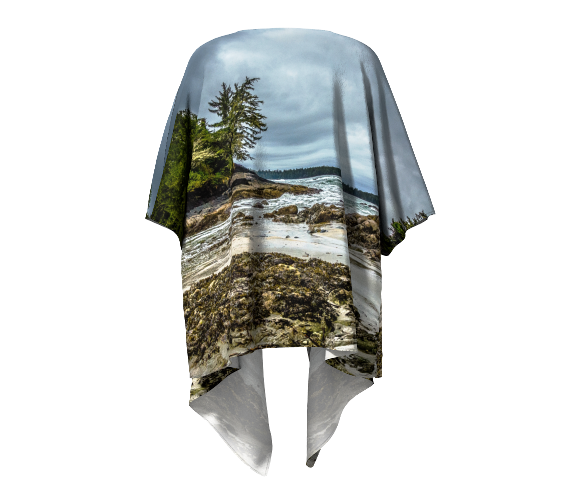 McKenzie Beach Tofino Draped Kimono