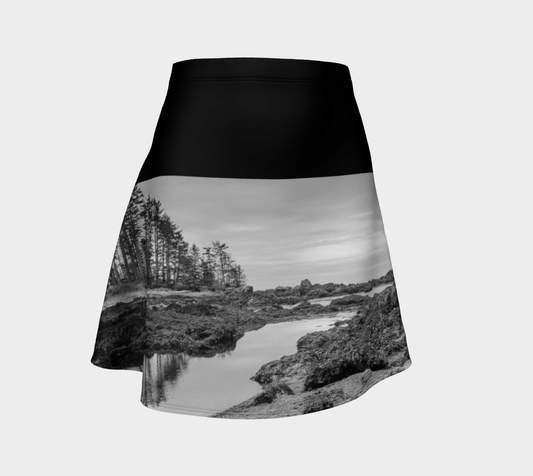Big Beach Ucluelet Flare Skirt by Roxy Hurtubise Front