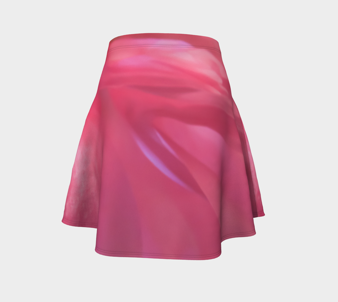 Soft Rose Flare Skirt by Roxy Hurtubise Back