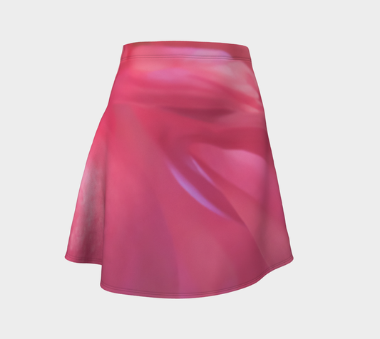Soft Rose Flare Skirt by Roxy Hurtubise Front