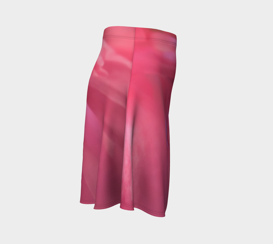 Soft Rose Flare Skirt by Roxy Hurtubise Right Side