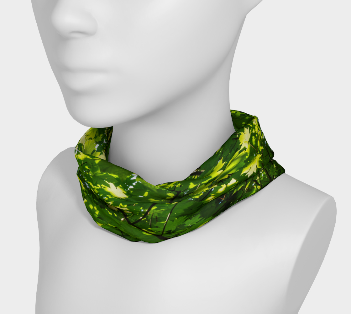 Canopy of Leaves Headband by Roxy Hurtubise neck