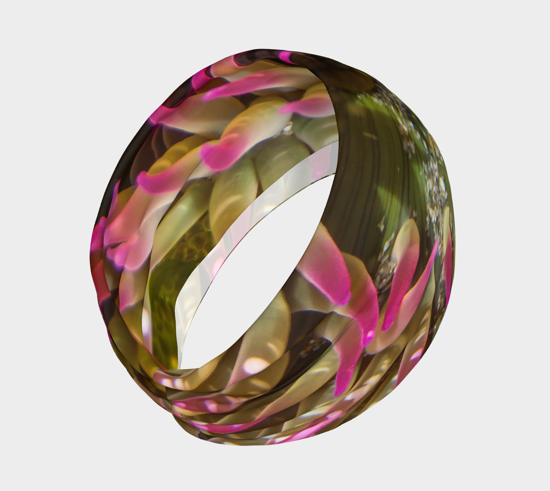 Enchanted Sea Anemone Headband back by Roxy Hurtubise VanIsleGoddess.Com