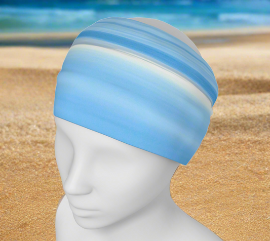 Ocean Blue Headband by Roxy Hurtubise VanIsleGoddess.Com