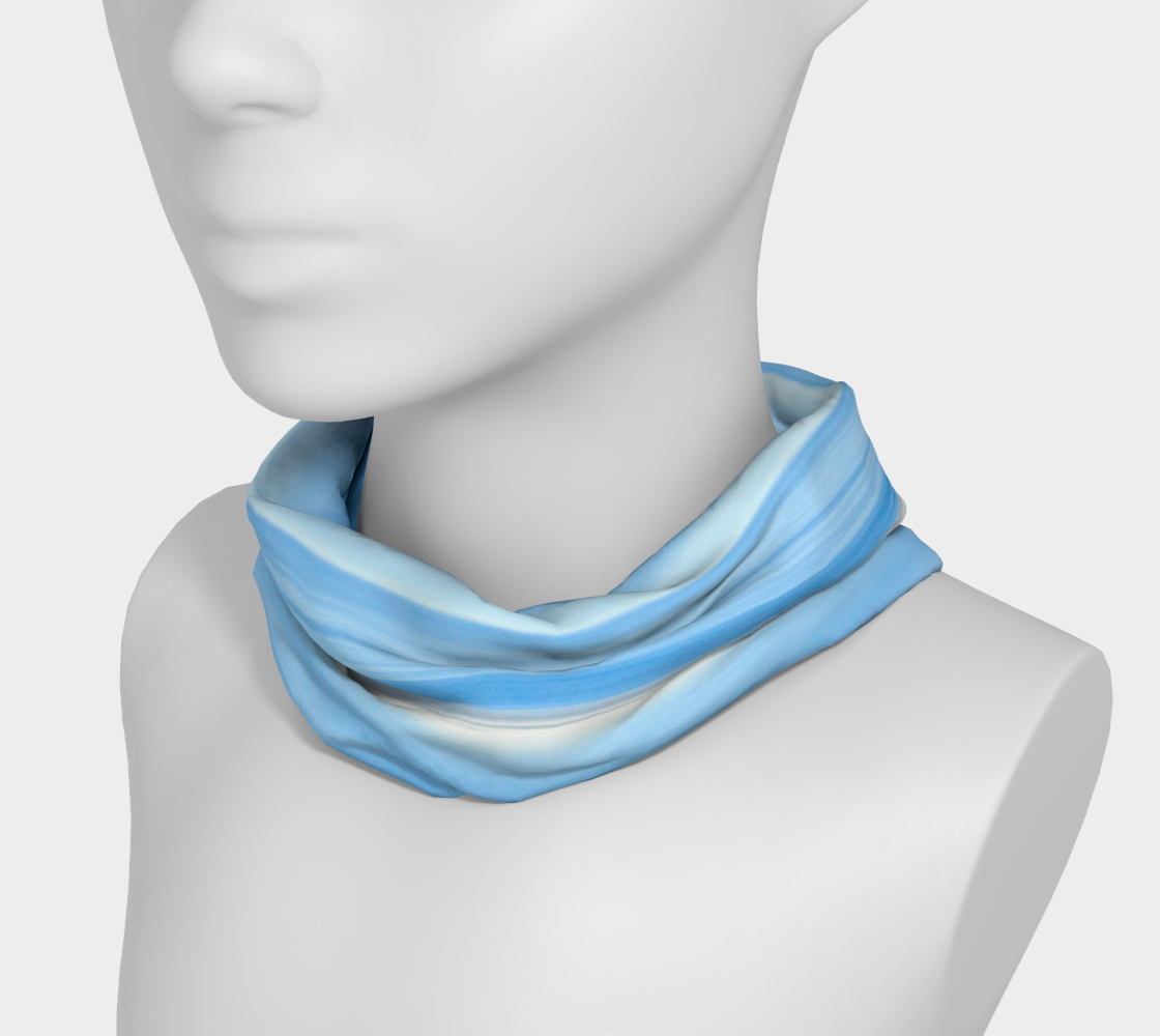 Ocean Blue Headband by Roxy Hurtubise VanIsleGoddess.Com neck