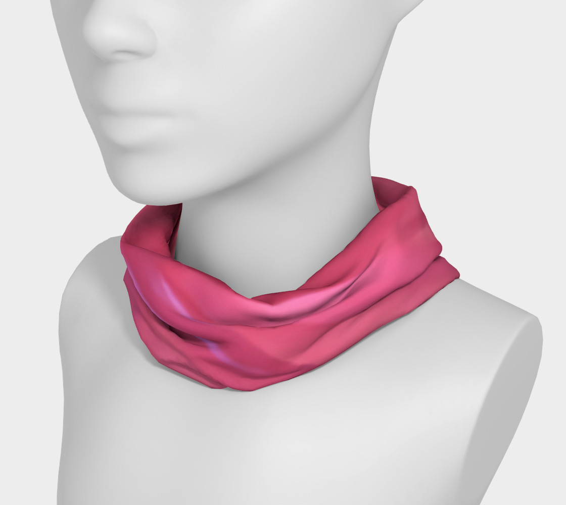 Soft Rose Headband by Roxy Hurtubise VanIsleGoddess.Com neck