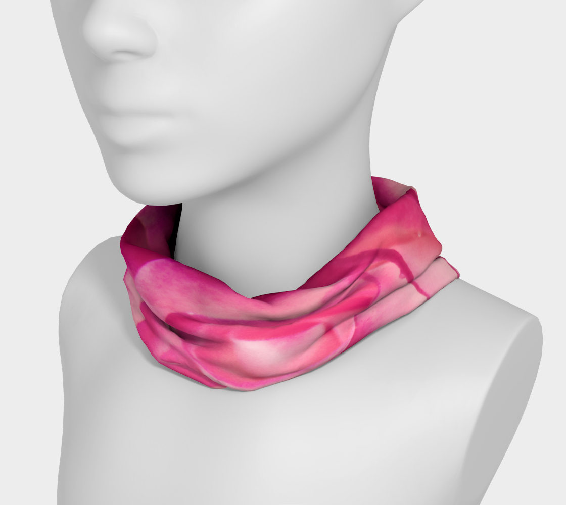 Illuminated Rose Headband by Roxy Hurtubise VanIsleGoddess.Com worn around the neck