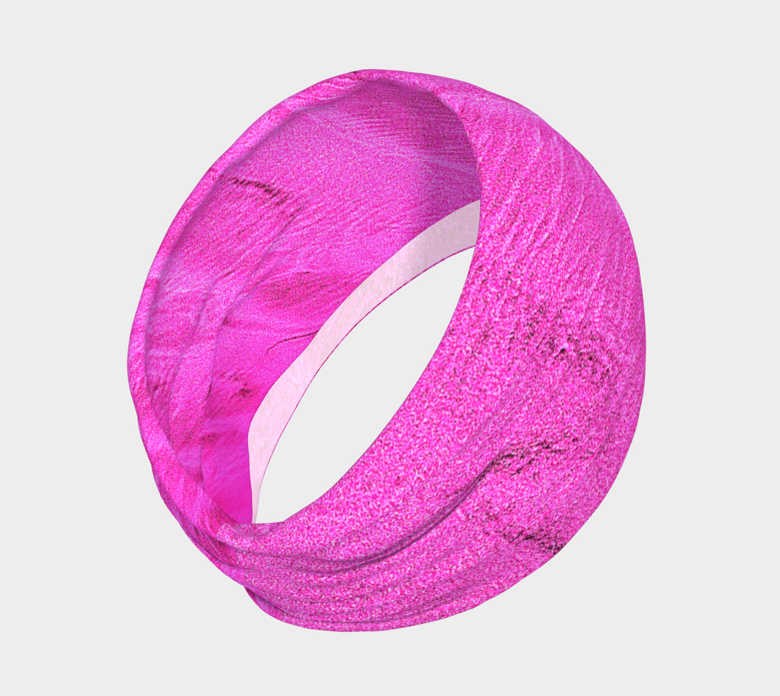 Pink Sand Headband by Roxy Hurtubise VanIsleGoddess.Com back