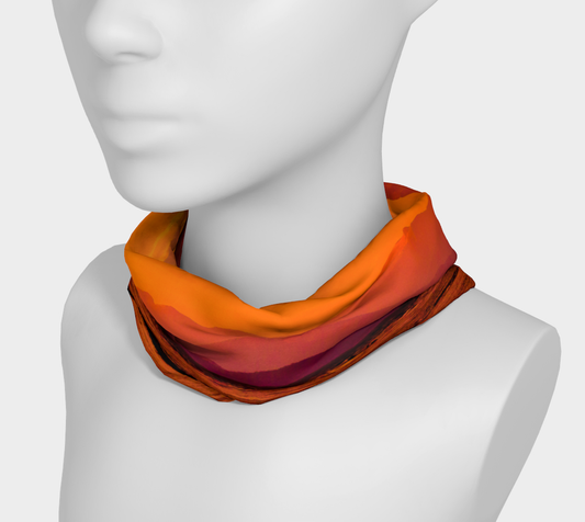 Saratoga Sunset Headband by Roxy Hurtubise VanIsleGoddess.Com neck