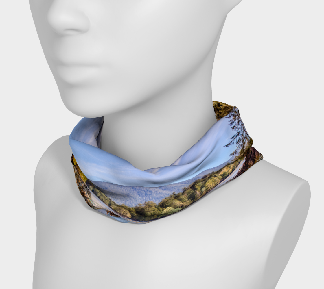 Tofino Inlet Headband by Roxy Hurtubise VanIsleGoddess.Com neck