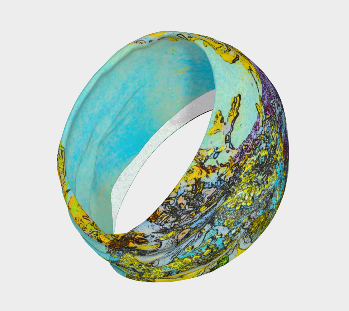 Starfish Paradise Headband by Roxy Hurtubise VanIsleGoddess.com back