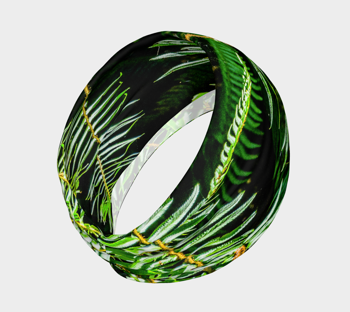 Rainforest Headband by Roxy Hurtubise VanIsleGoddess.Com back