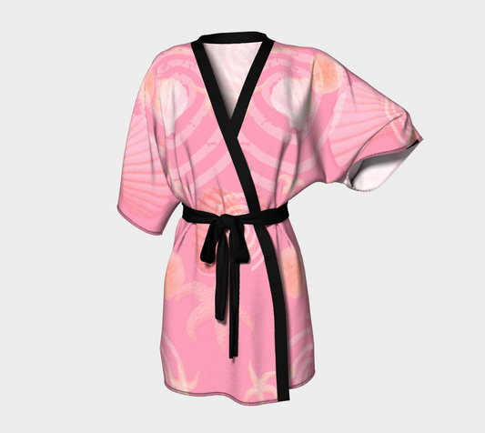 Island Goddess Rose Kimono Robe by Van Isle Goddess of Vancouver Island