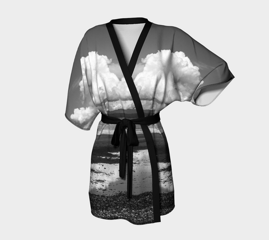 Parksville Beach Kimono Robe by Van Isle Goddess of Vancouver Island