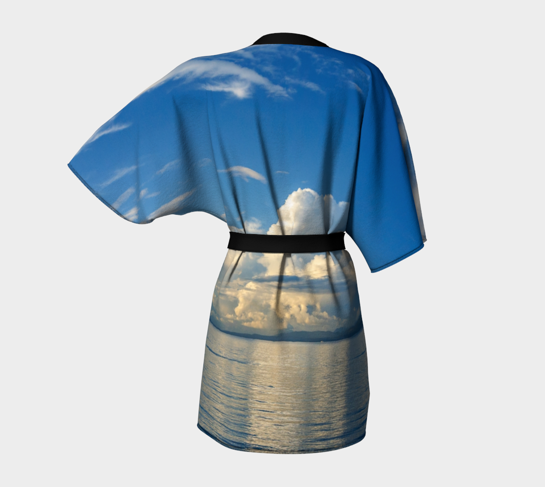 Qualicum Beach Kimono Robe Back