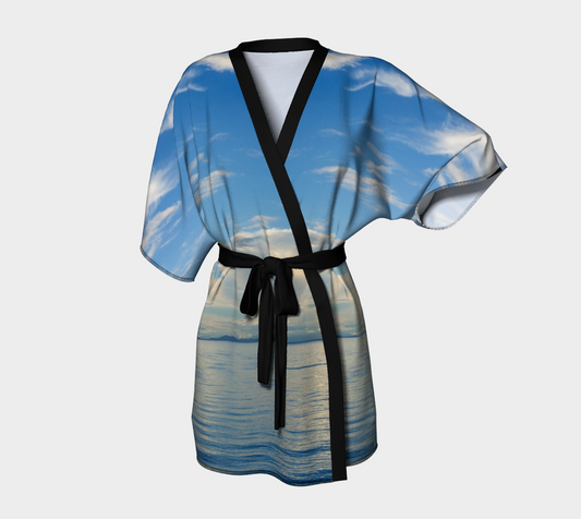Qualicum Beach Kimono Robe by Van Isle Goddess of Vancouver Island