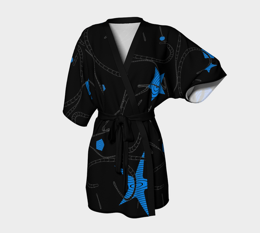 Night Star Kimono Robe by Van Isle Goddess of Vancouver Island