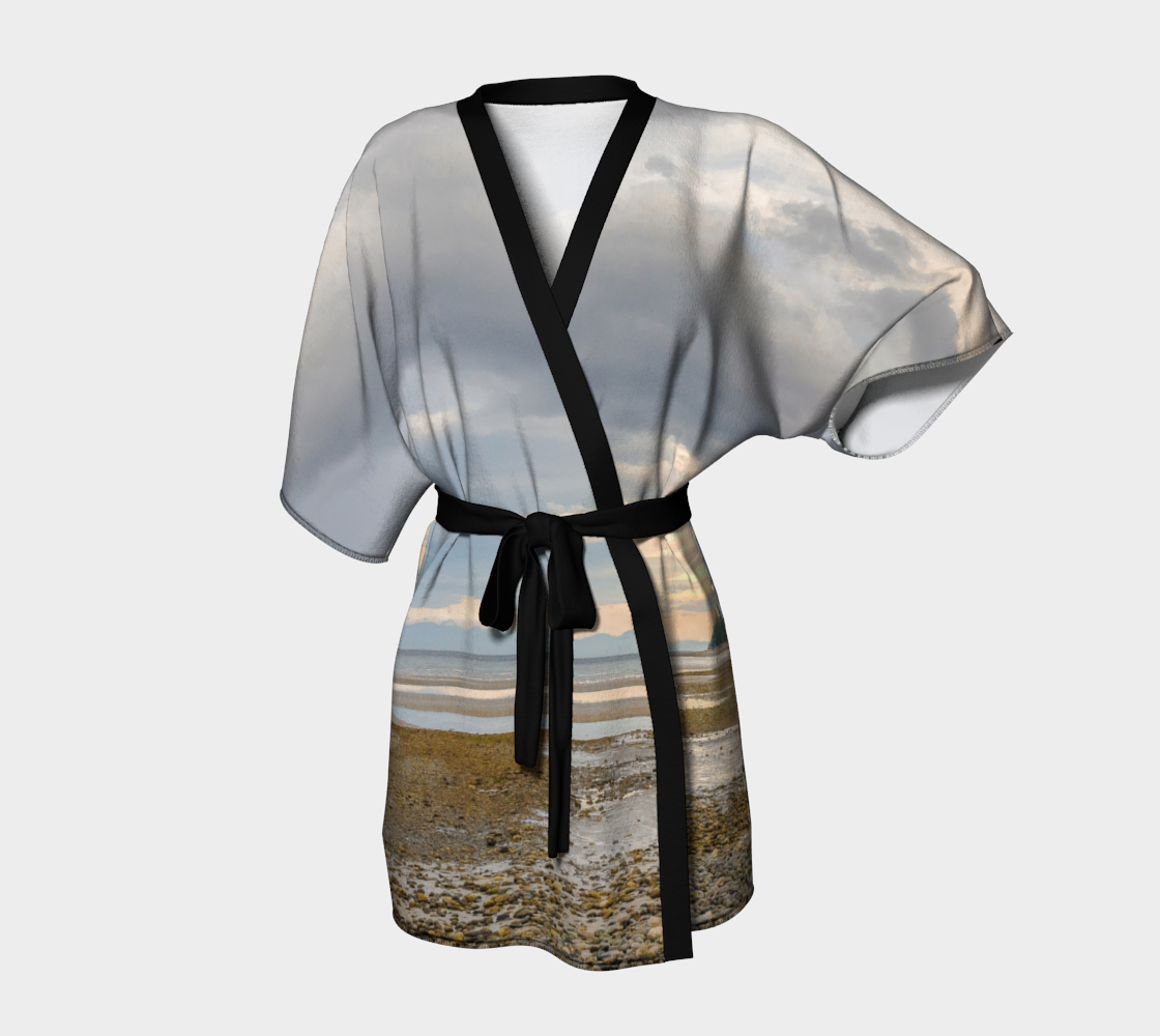 Miracle Beach Vancouver Island Kimono Robe by Van Isle Goddess of Vancouver Island