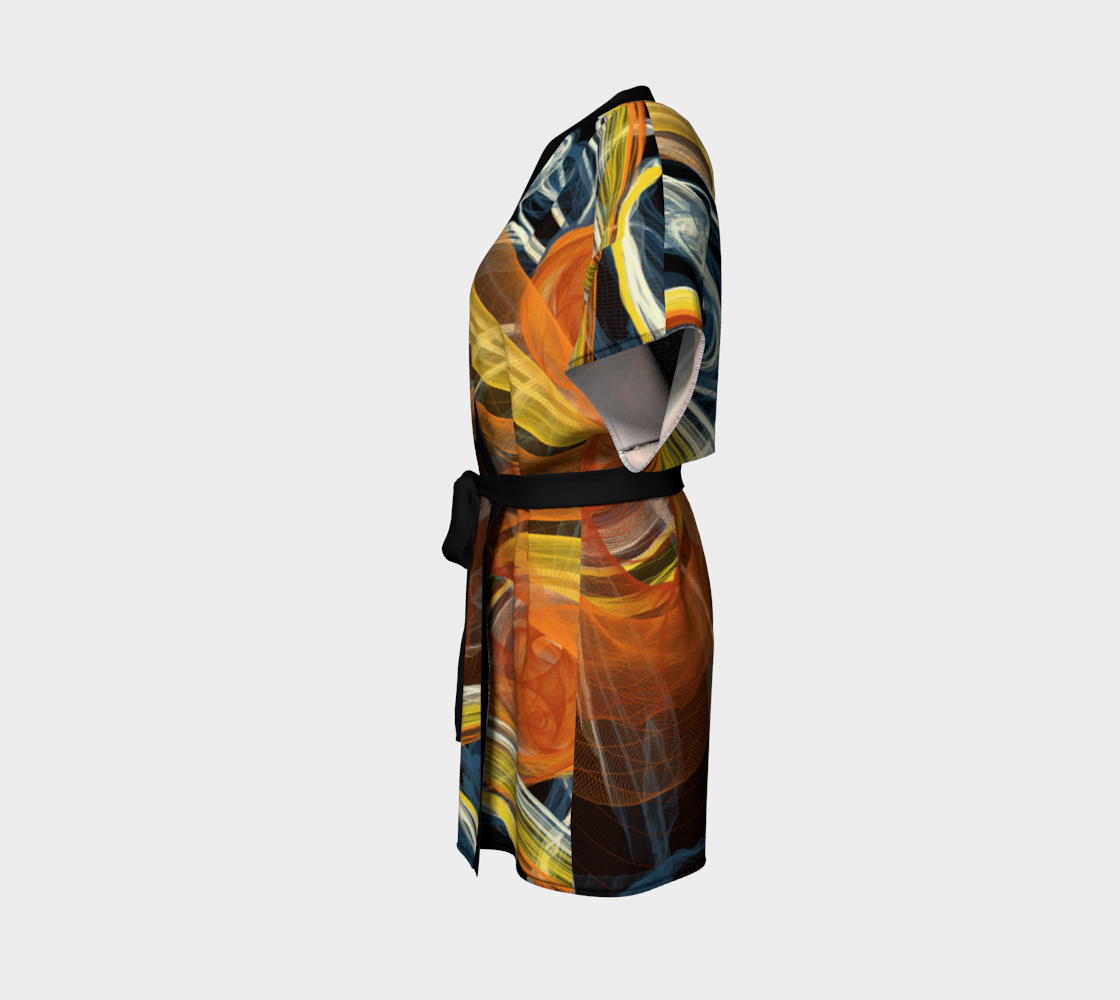 Celestial Kimono Robe by Roxy Hurtubise leftside