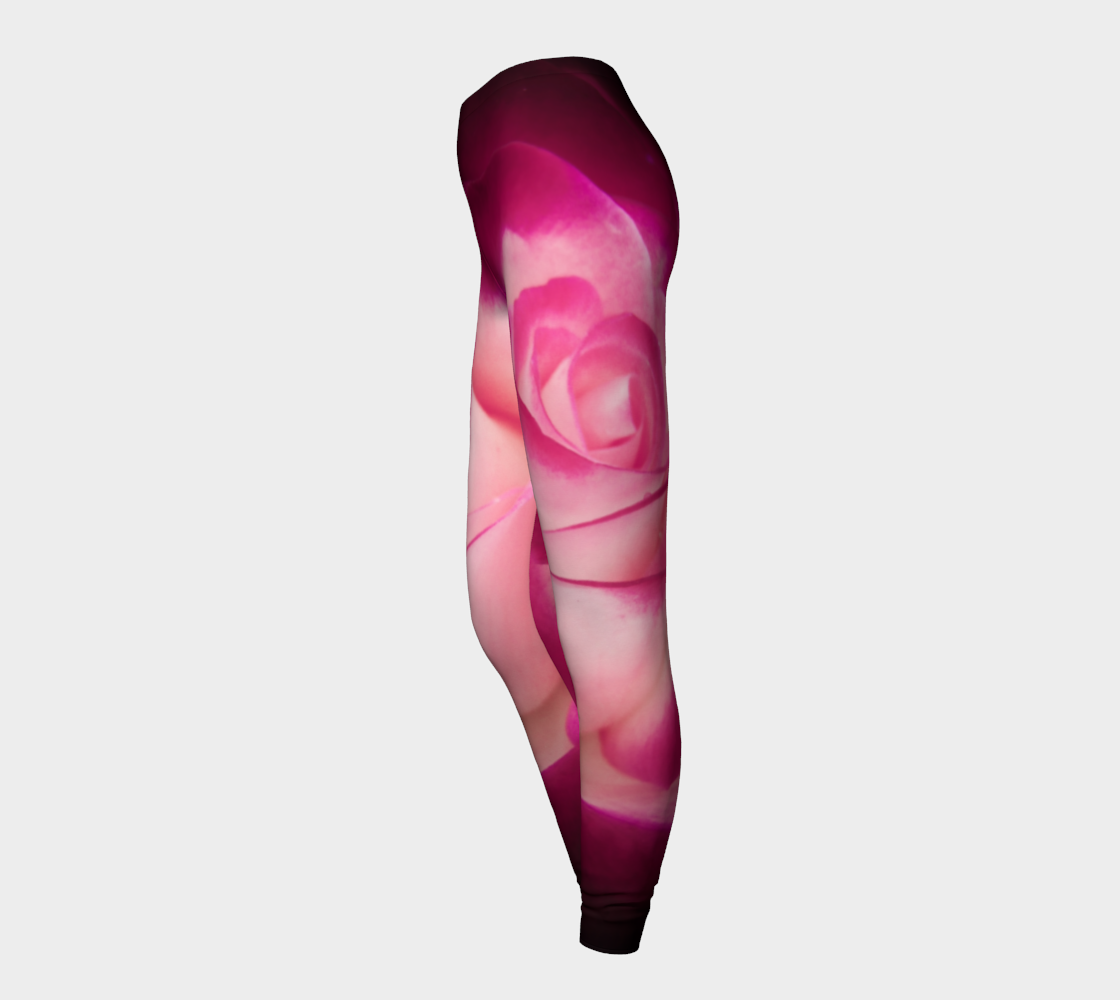 Illuminated Rose Leggings Side