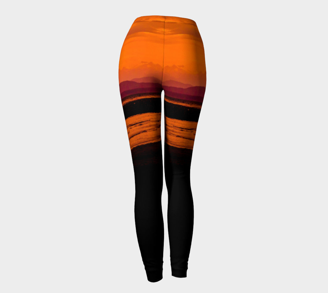 Saratoga Sunset Leggings by Roxy Hurtubise back