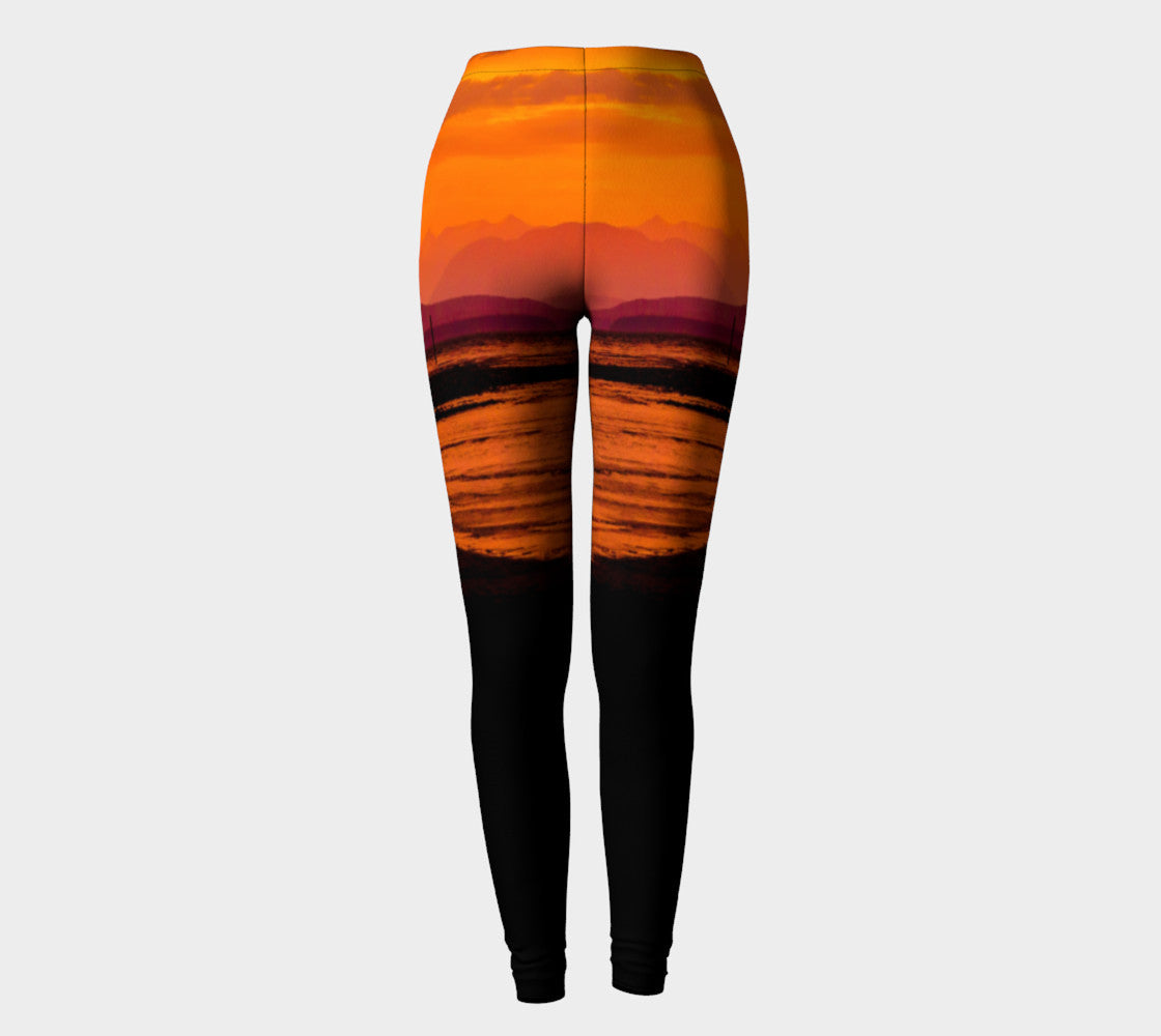 Saratoga Sunset Leggings by Roxy Hurtubise full front