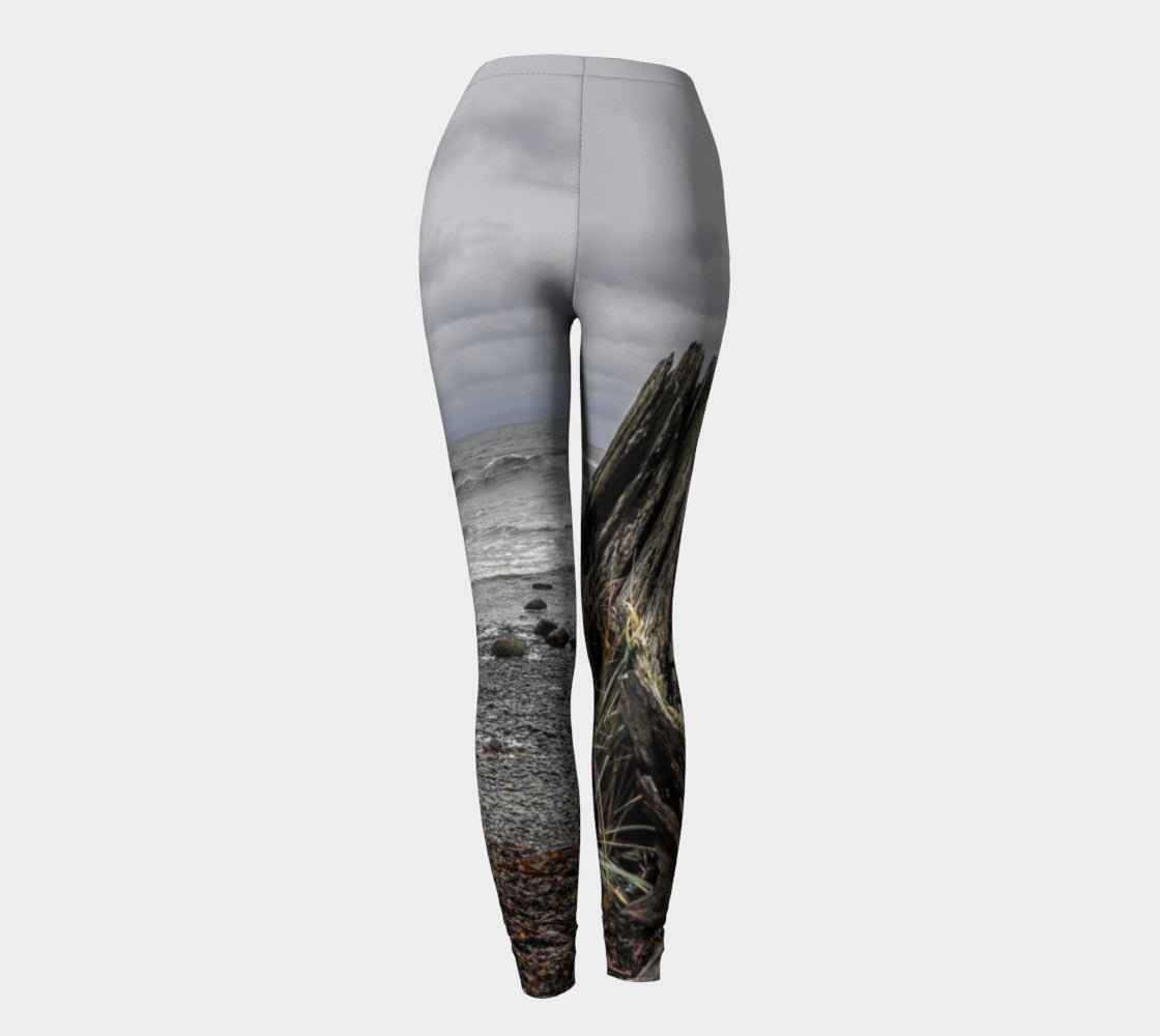 Gray Day Leggings by Roxy Hurtubise back