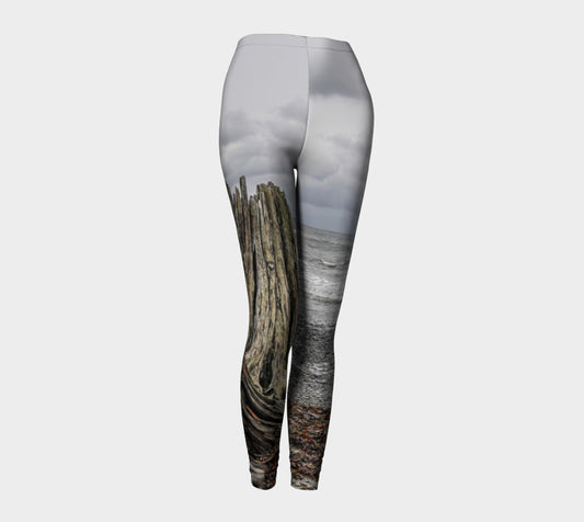 Gray Day Leggings by Roxy Hurtubise front